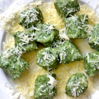 55 - Spinach, Ricotta and Parmesan Gnocchi
